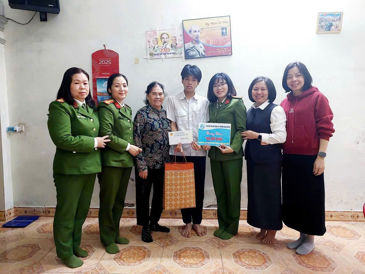 Chi hội Phụ nữ Công an phường Ngô Quyền lan toả yêu thương